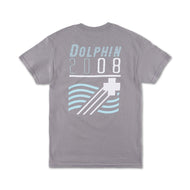 Dolphin Cup Tee in Grey