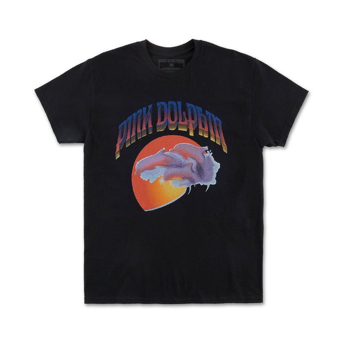 Sunset Sheen Tee in Black